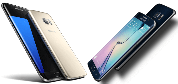Samsung Galaxy S7 et S6