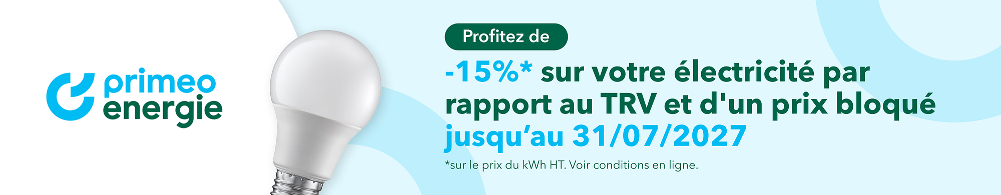 Offre à -15% par Primeo