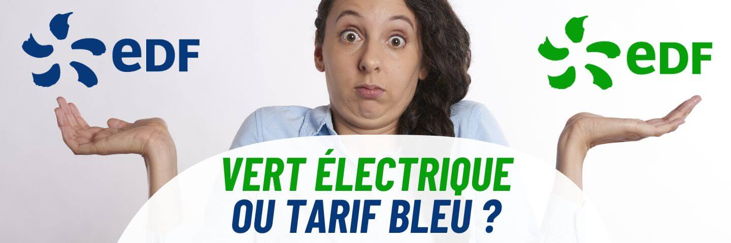 Vert Électrique EDF ou Tarif Bleu EDF