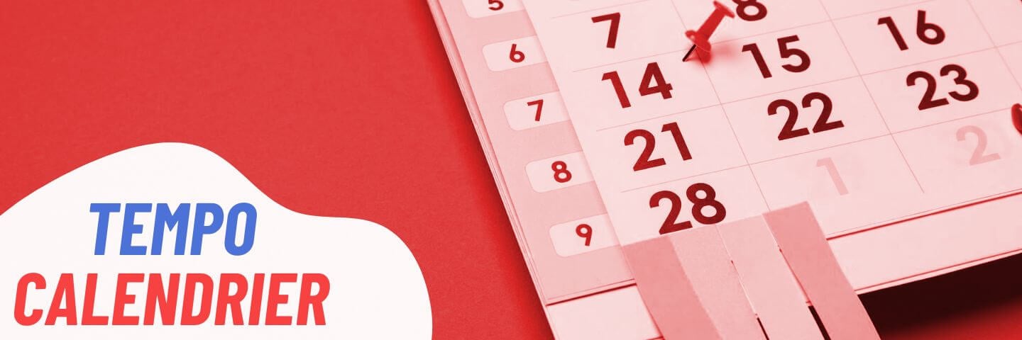 Calendrier Tempo EDF
