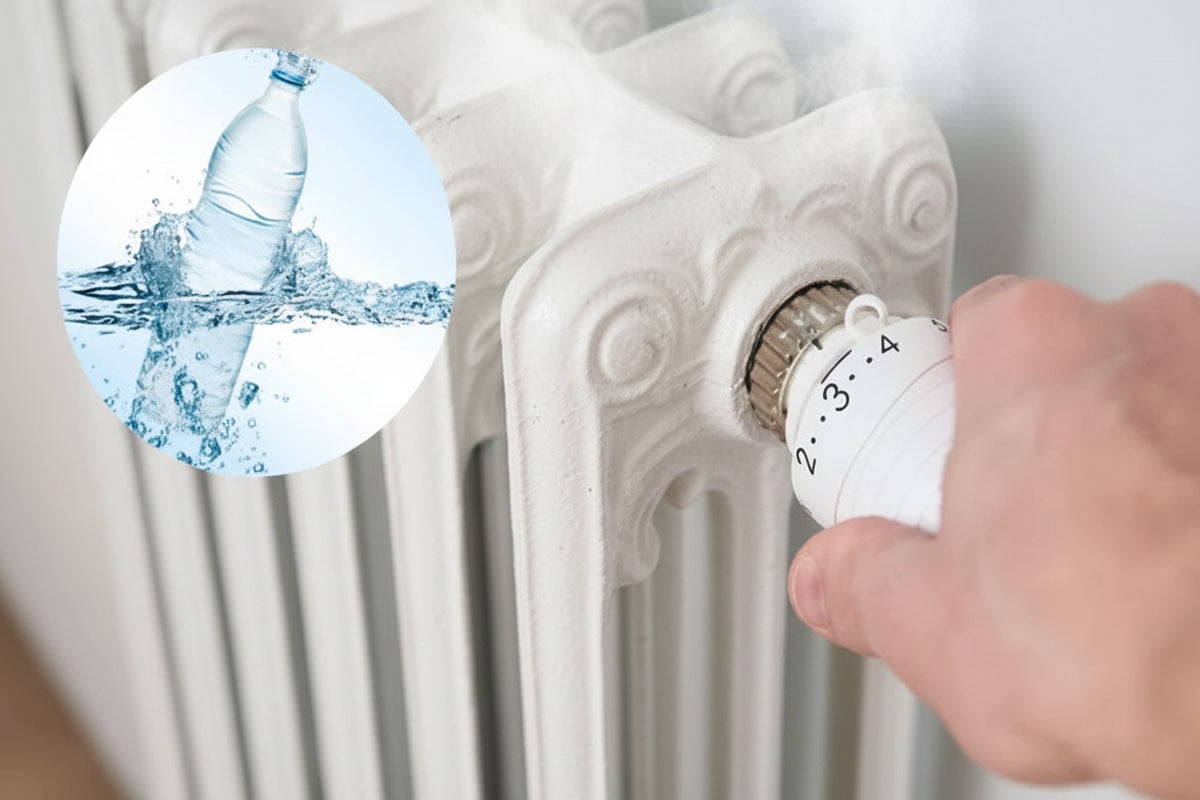 Chauffage : la vérité sur l'astuce de la bouteille d'eau placée à côté du radiateur qui fait le buzz