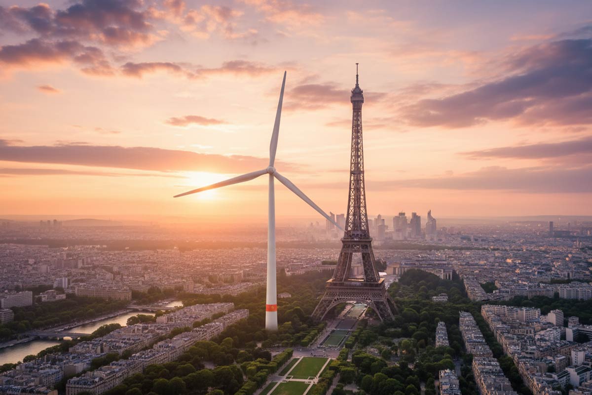Le monstre d'acier aussi haut que la Tour Eiffel : la Chine dévoile l'éolienne la plus puissante du monde