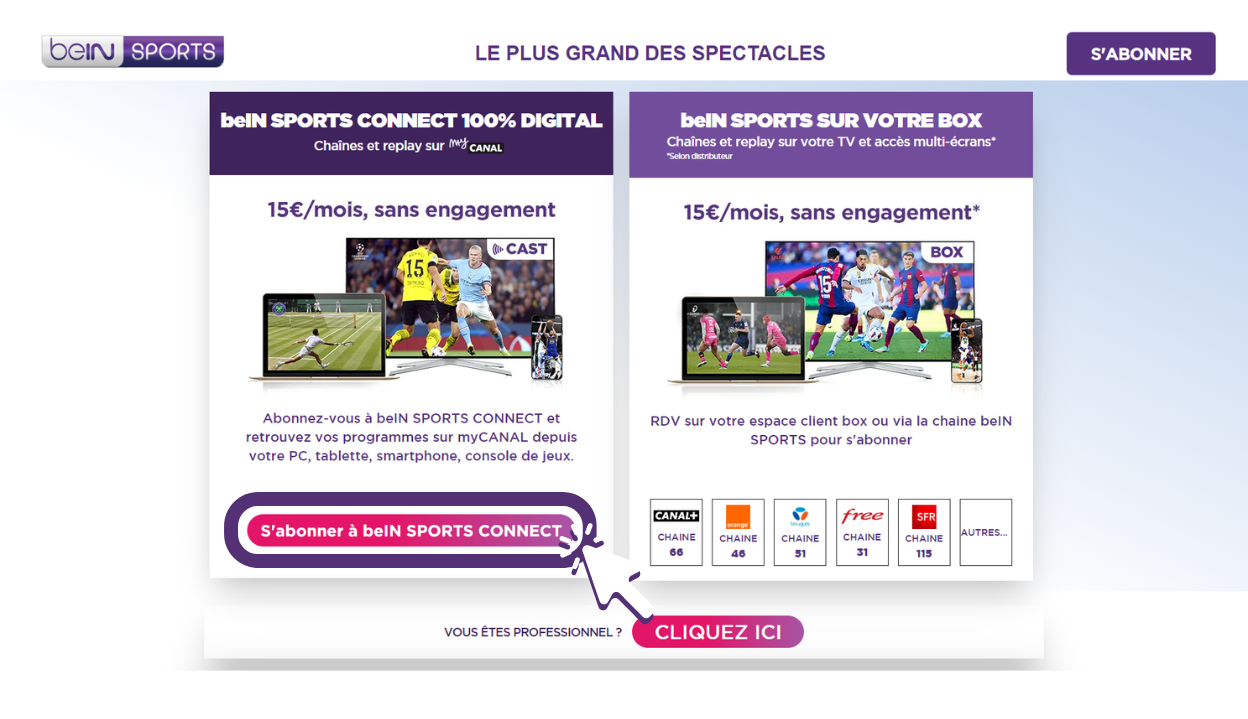 beIN SPORTS Connect Digital