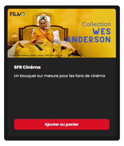 Bouquet SFR Cinéma