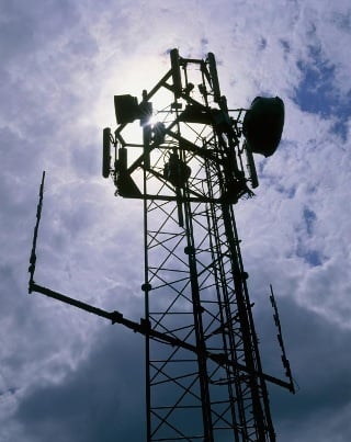 Illustration d'une antenne relais