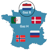 gaz b et gaz h