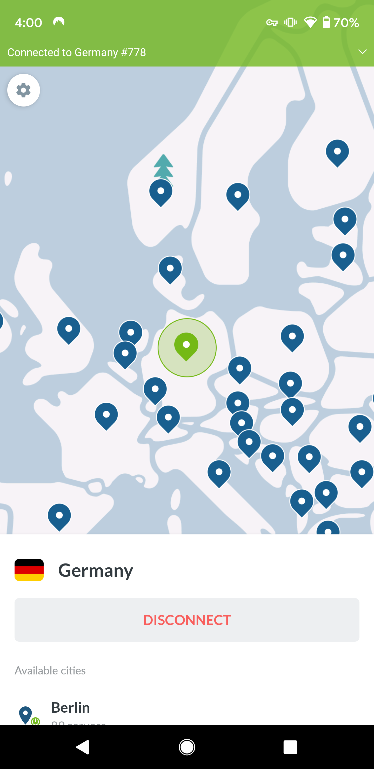 Application NordVPN