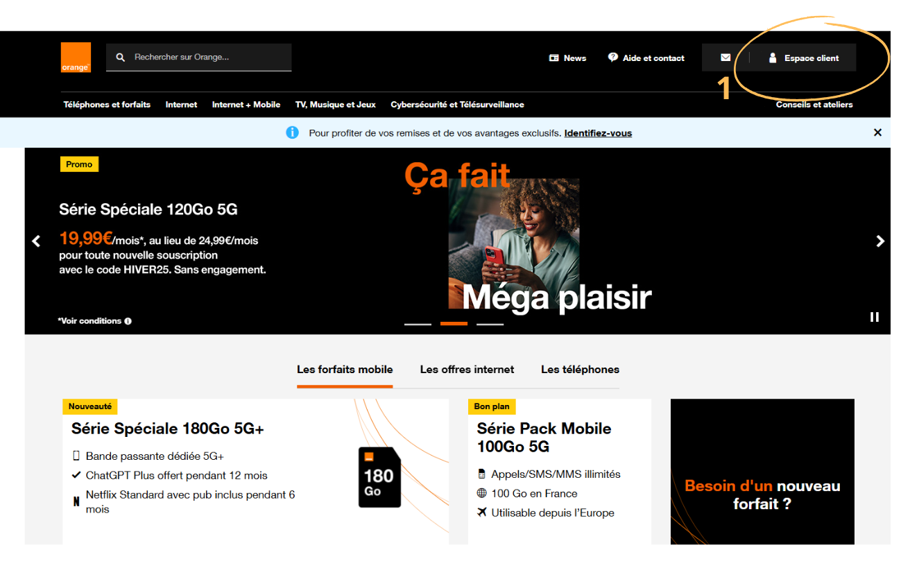 Accéder à mon compte Orange