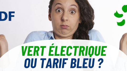 Vert Électrique EDF ou Tarif Bleu EDF