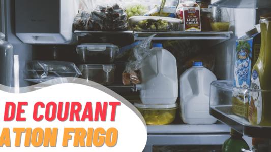 coupure de courant fonctionnement frigo 
