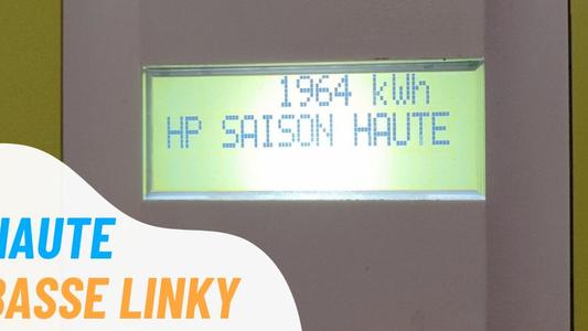 Saison haute saison basse Linky