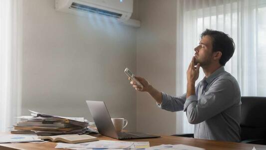 soulagement en allumant sa clim