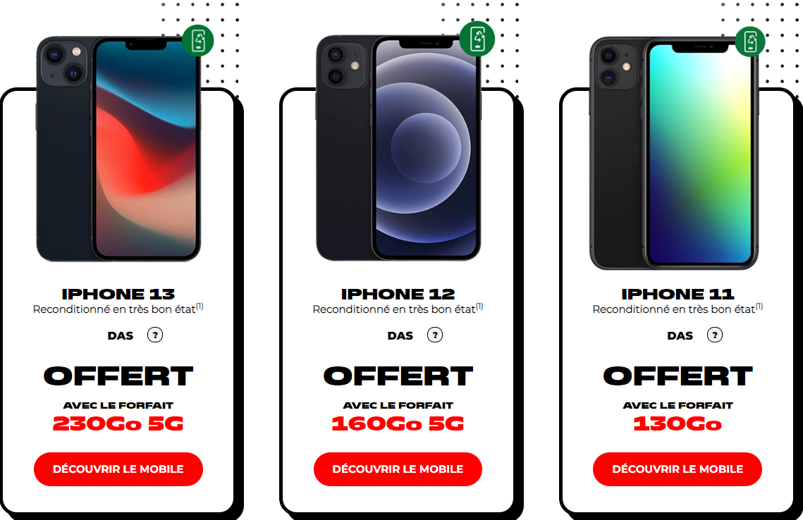 forfait + téléphone offert Nrj Mobile
